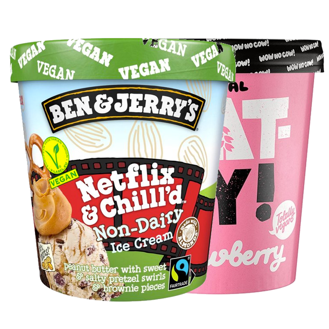 Shop for alternatives to dairy ice cream