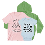Shop for Kids Vegan Clothing at Vegan Supermarket. 