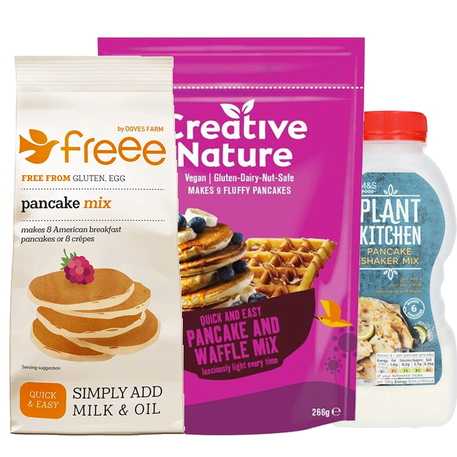 Wake up to the sweet smell of vegan pancakes